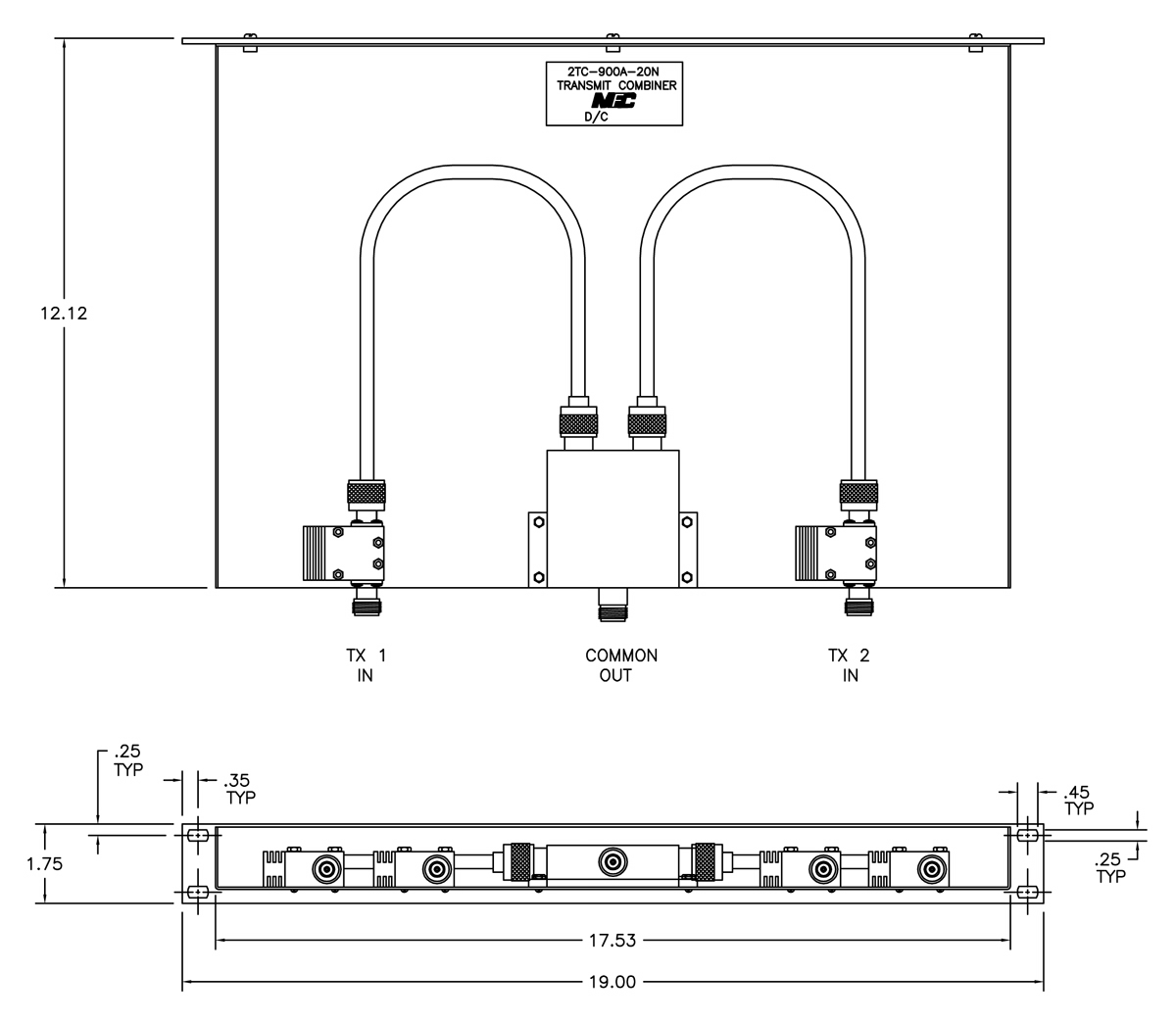 2TC-900A-20N-Spec